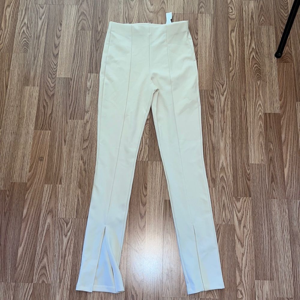 Zara split hem Trousers Size L